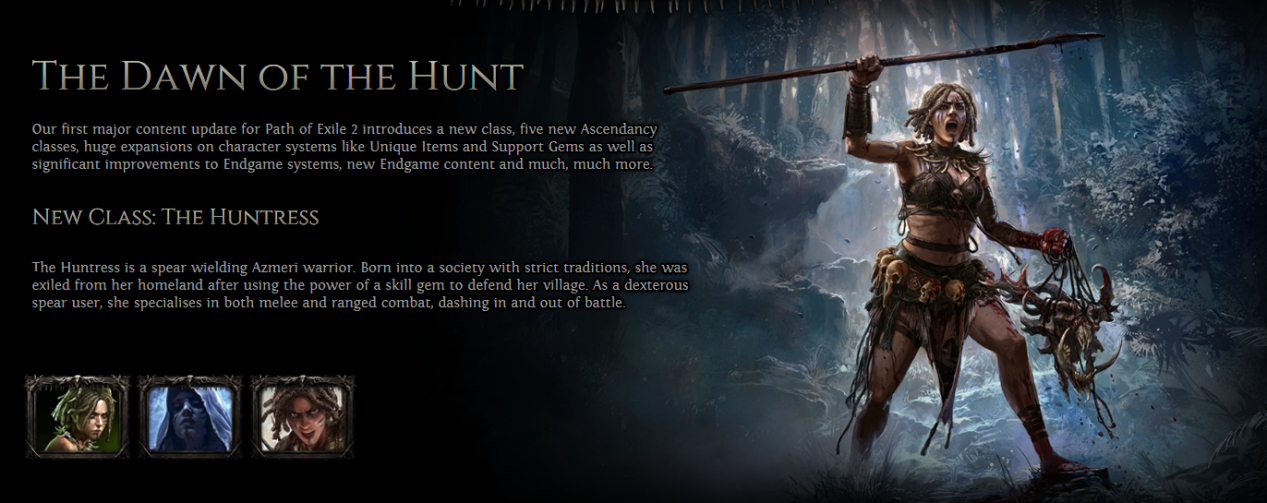 POE 2 The Huntress
